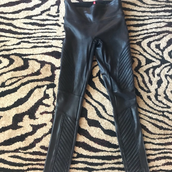 SPANX Other - Spanx Moto leather leggings